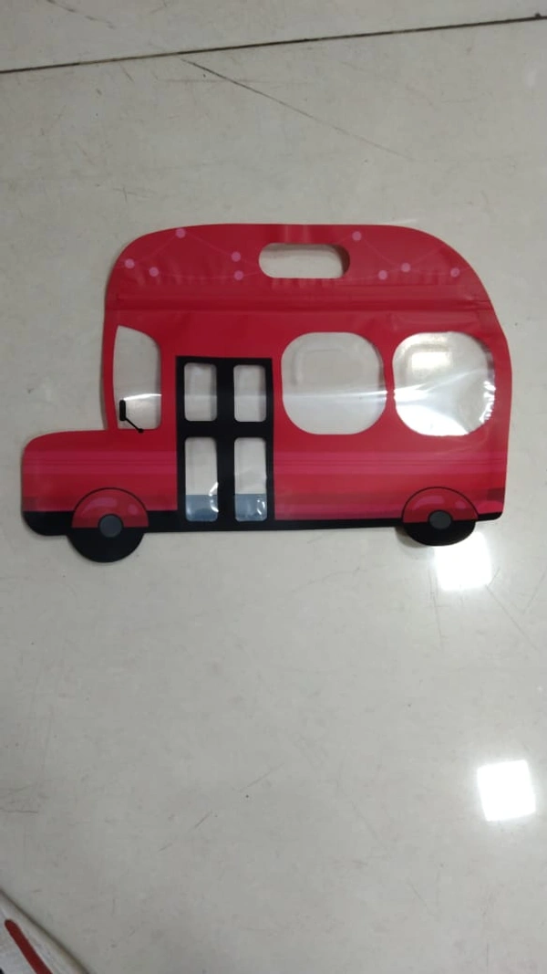 CARTOON CAR PLASTIC POUCH 2