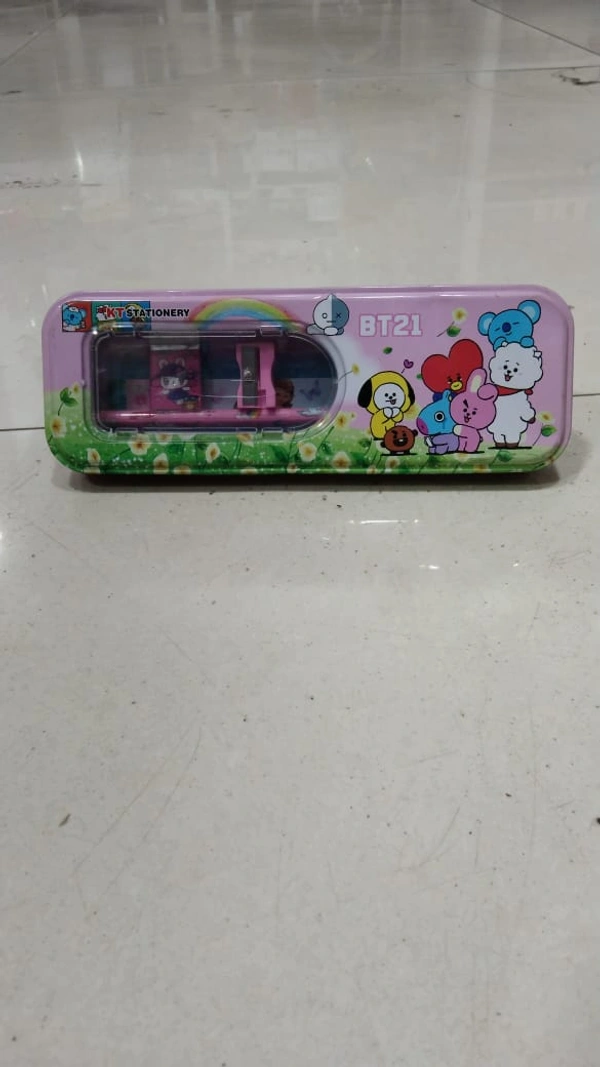CARTOON GEOMETRY PENCIL BOX
