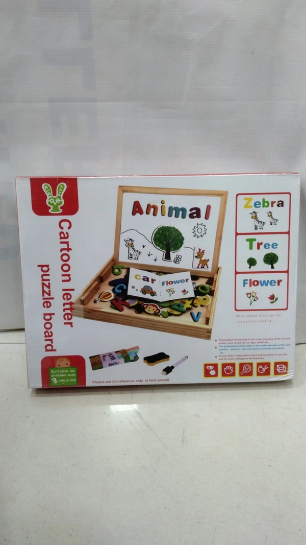 CARTOON LETTER PUZZLE BOARD 1