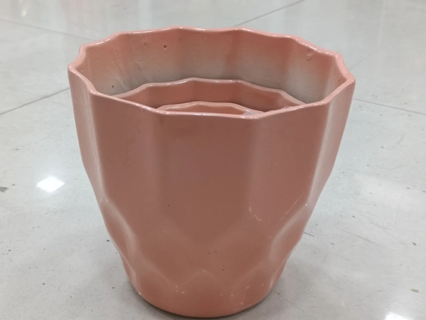 CHAMUNDA GREENS PAINTED FLOWER POT