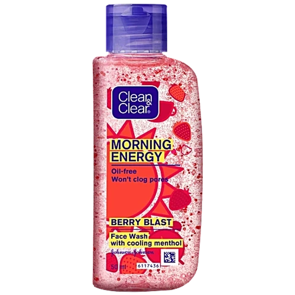 CLEAN & CLEAR BERRY BLAST FACE WASH 50ML