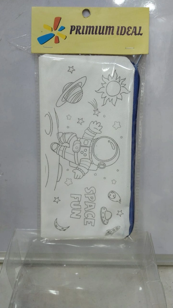 COLOR YOUR OWN CARTOON ZIPPER POUCH 3