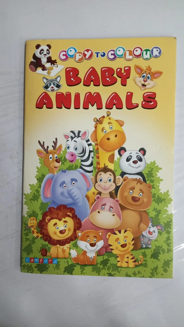 COPY TO COLOUR BABY ANIMALS