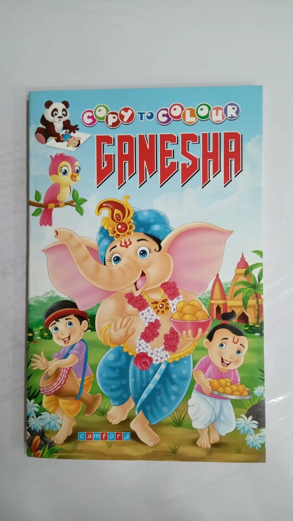 COPY TO COLOUR GENESHA