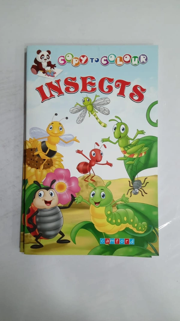 COPY TO COLOUR INSECTS