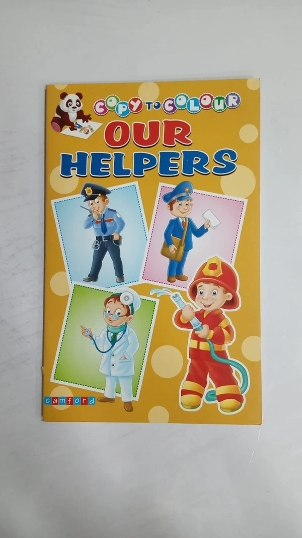 COPY TO COLOUR OUR HELPERS