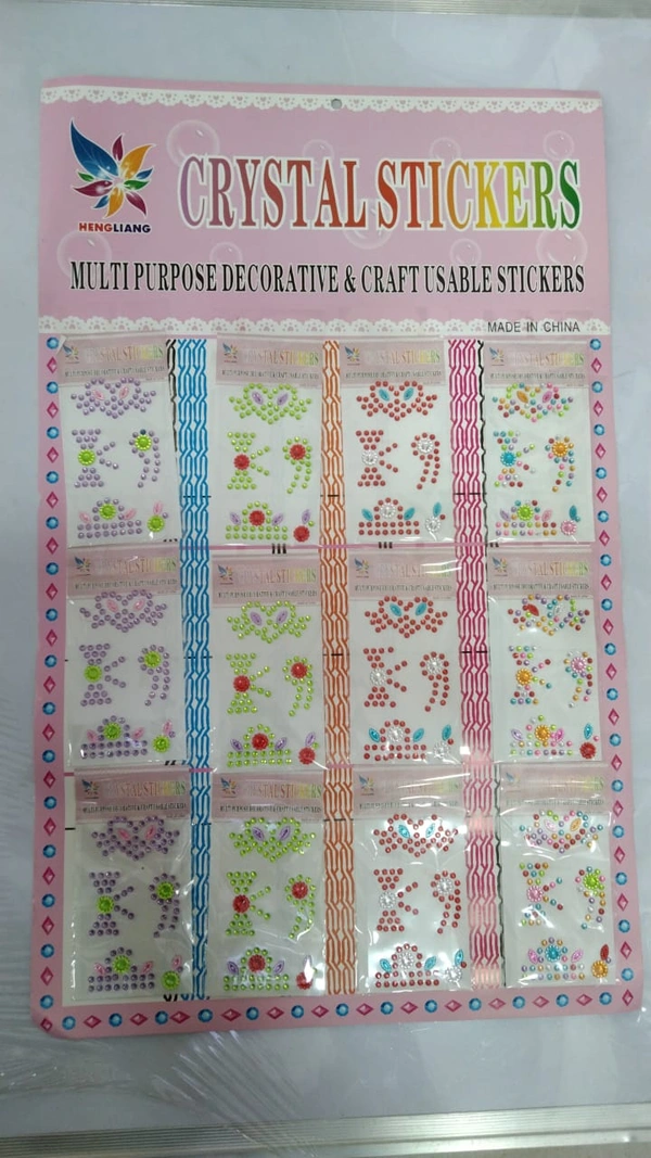 CRYSTAL STICKERS 1