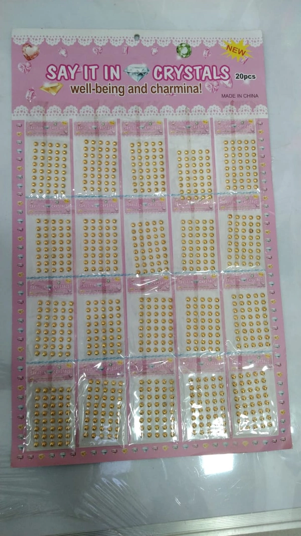 CRYSTAL STICKERS 3