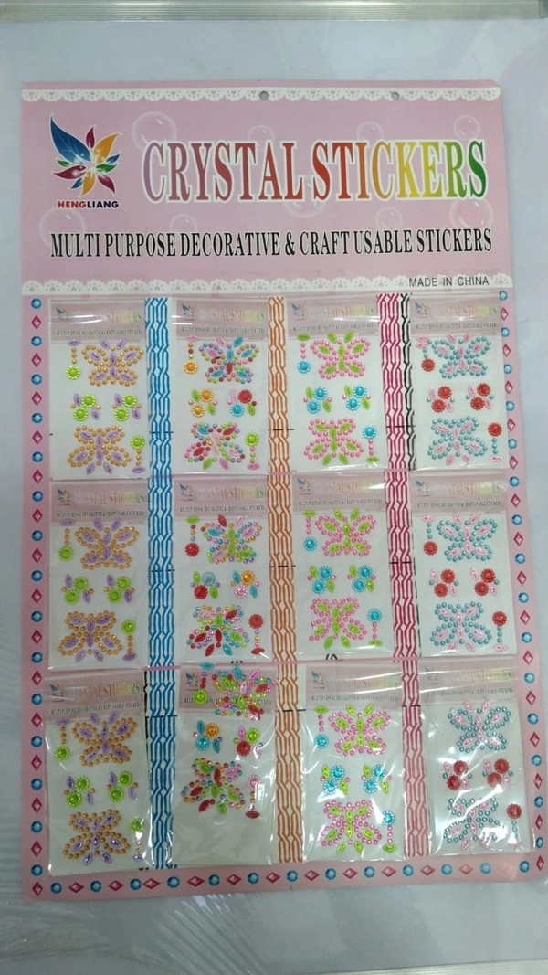 CRYSTAL STICKERS 9