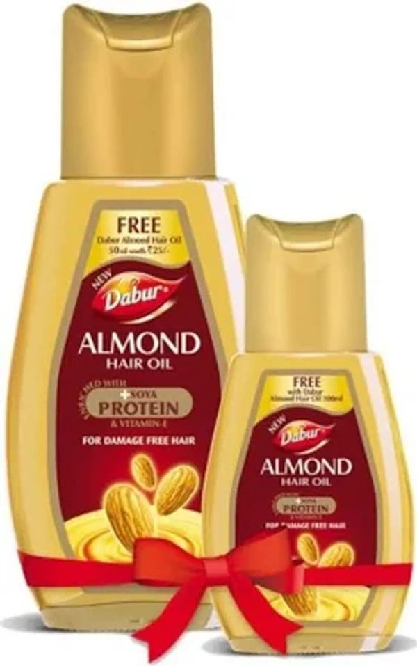 DABUR ALMOND HAIR OIL 190ML