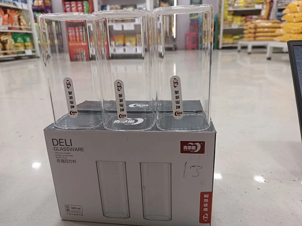 DELI GLASSWARE 6PIECES 320ML
