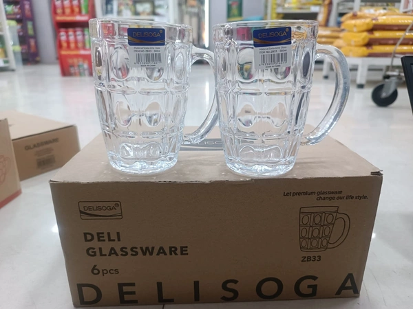 DELISOGA DELI GLASSWARE 6PCS