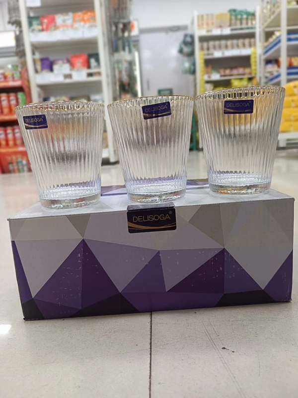 DELISOGA DELI GLASSWARE 6PIECES