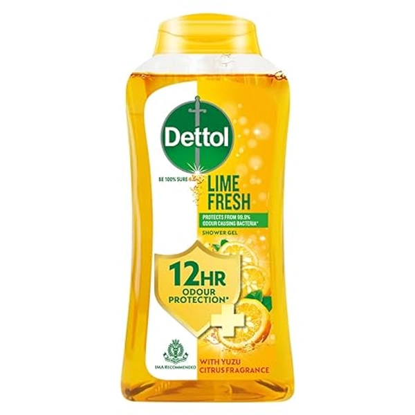DETTOL LIME FRESH SHOWER GEL 250ML