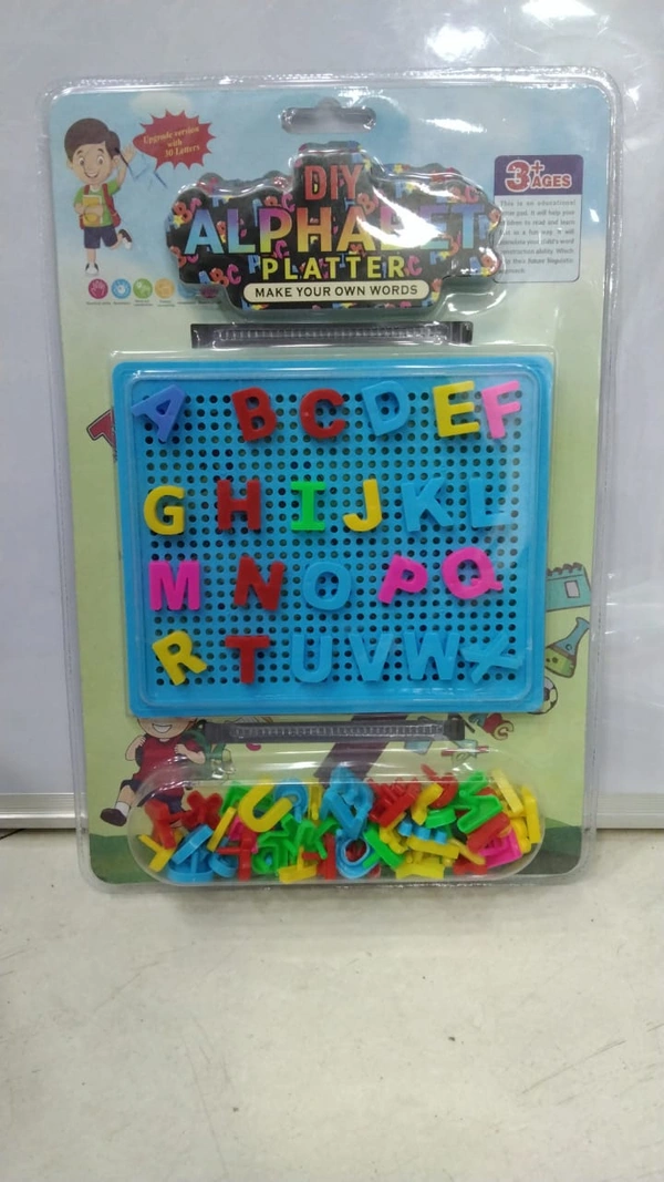 DIY ALPHABET PLATTER 2