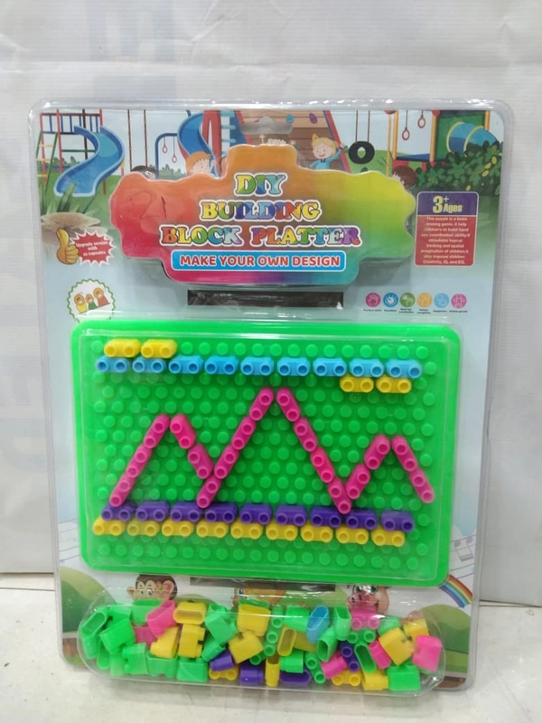DIY BUILDING BLOCK PLATTER 1