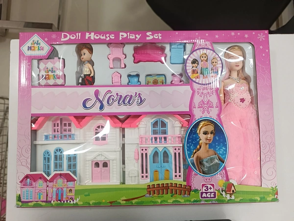 DOLL HOUSE PLAY SET NORA'S