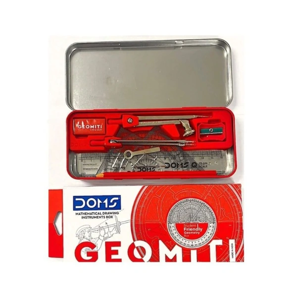 DOMS MATHEMATICAL DRAWING INSTRUMENT BOX GEOMITI