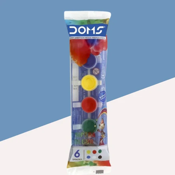 DOMS TEMPERA COLOURS 6 SHADES