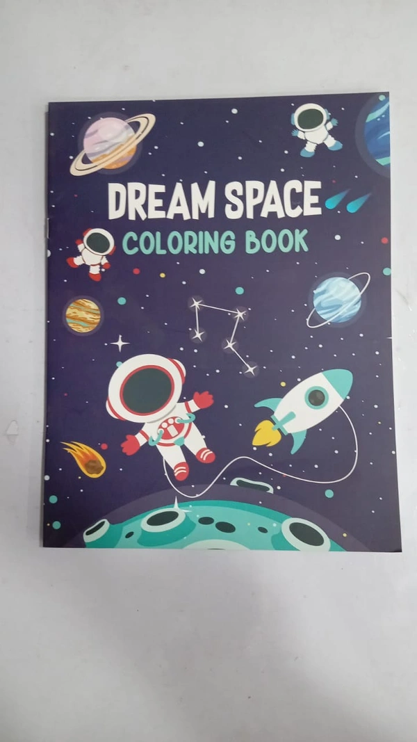 DREAM SPACE COLORING BOOK