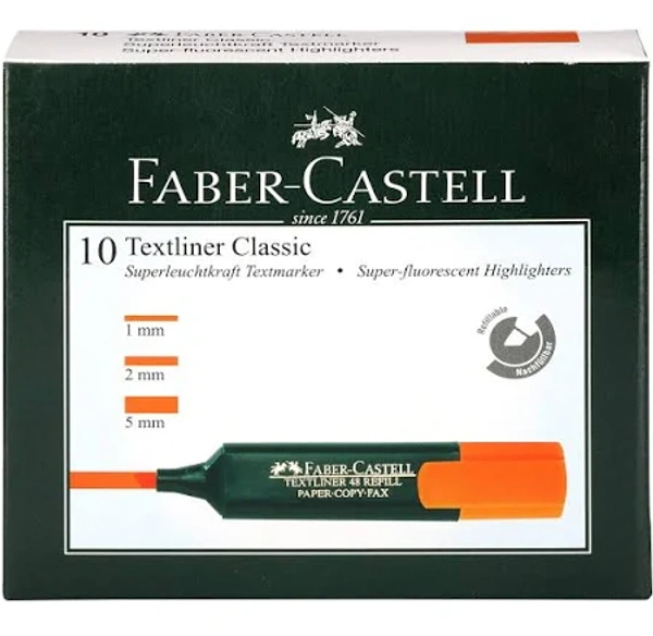 FABER CASTELL 10 TEXTLINER CLASSIC