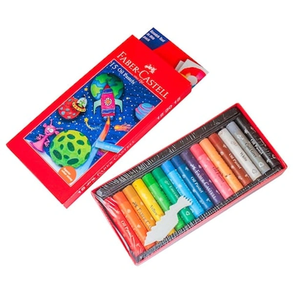 FABER-CASTELL 12 OIL PASTELS