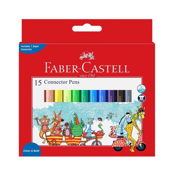 FABER-CASTELL15 CONNECTOR PENS