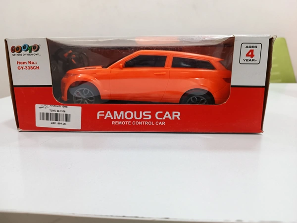 FAMOUS CAR REMOTE CONTROL CAR
