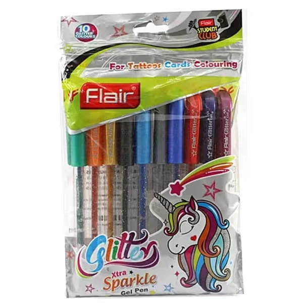 FLAIR GLITTER XTRA SPARKLE GEL PEN