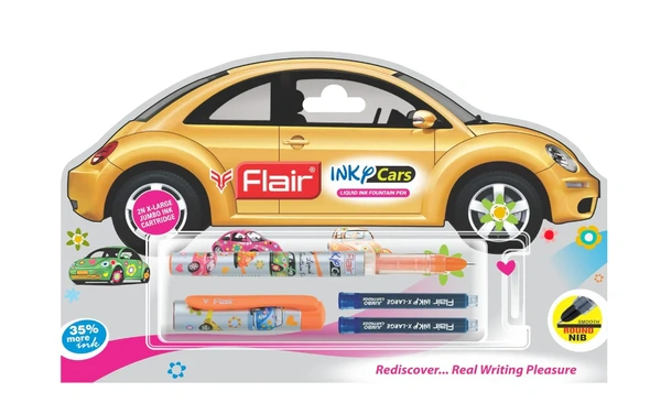 FLAIR INKY CARS FOUNTAIN PEN