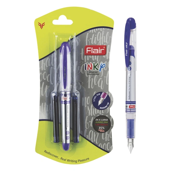 FLAIR INKY LIQUID INK FOUNTAIN PEN
