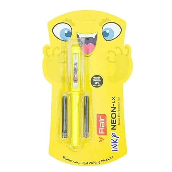 FLAIR INKY NEON-LX LIQUID INK FOUNTAIN PEN