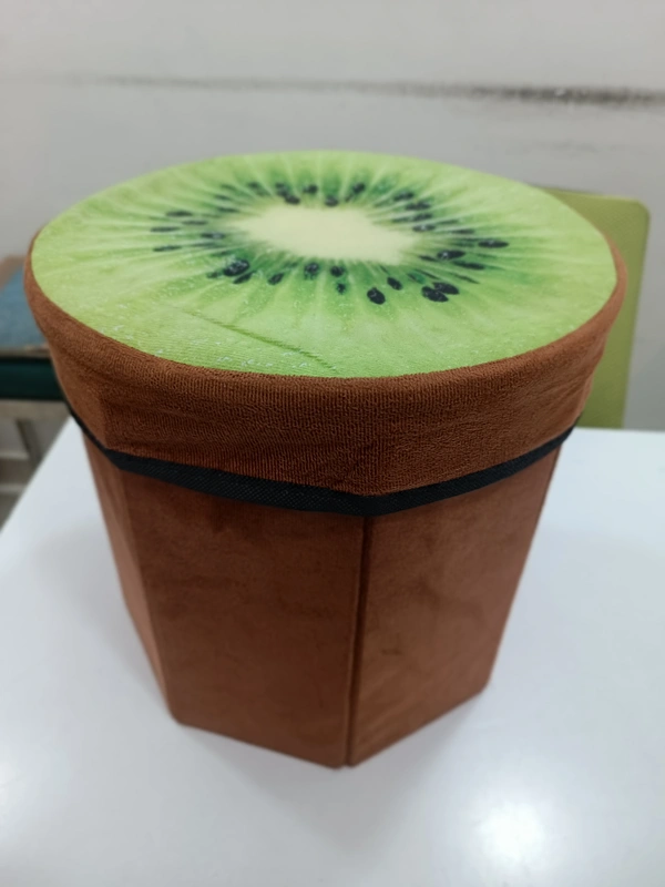 FRUIT STOOL WITH STORAGE BOX
