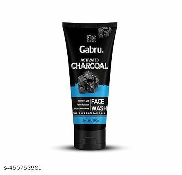 GABRU CHARCOAL FACE WASH 100G