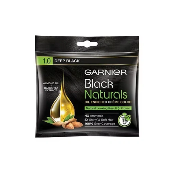 GARNIER BLACK NATURALS 1.0 DEEP BLACK