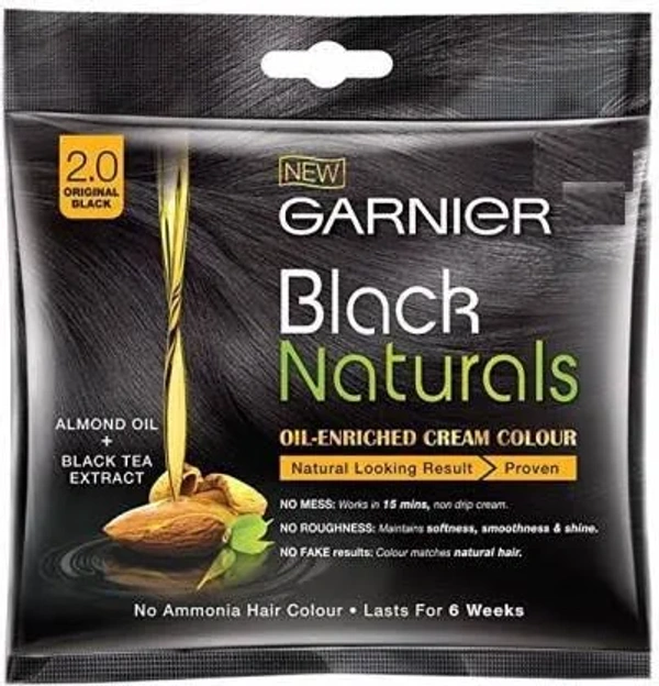 GARNIER BLACK NATURALS 2.0 ORIGINAL BLACK