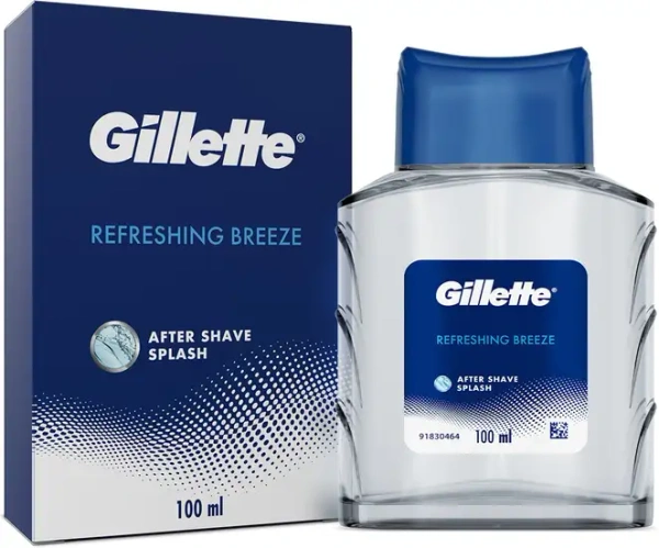 GILLETTE REFRESHING BREEZE AFTER SHAVE SPLASH 100ML