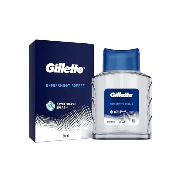 GILLETTE REFRESHING BREEZE AFTER SHAVE SPLASH 50ML