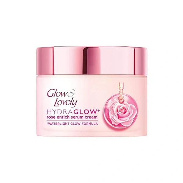 GLOW & LOVELY HYDRAGLOW ROSE ENRICH SERUM CREAM 25G