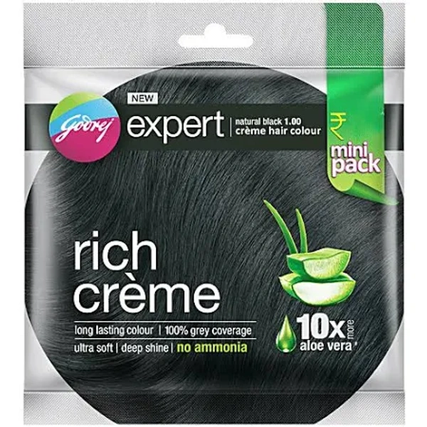 GODREJ EXPERT RICH CREME MINI PACK BLACK 1.00