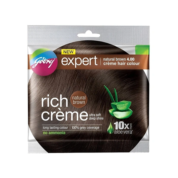 GODREJ EXPERT RICH CREME MINI PACK BROWN 4.00