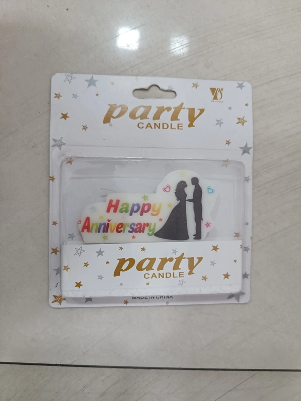 HAPPY ANNIVERSARY CANDLE
