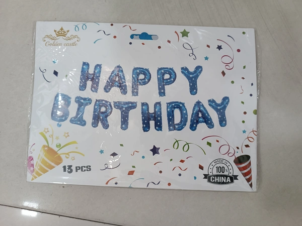 HAPPY BIRTHDAY 13 PCS FLAGS