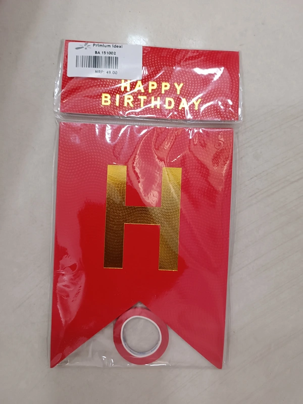 HAPPY BIRTHDAY BANNER