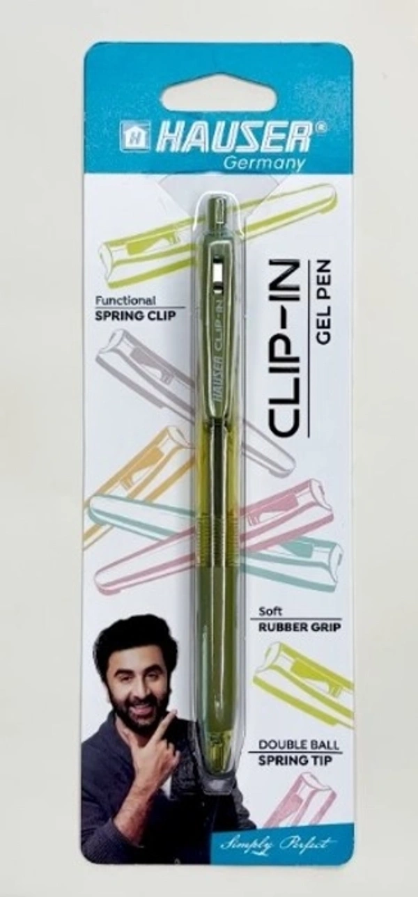 HAUSER GERMANY CLIP-IN GEL PEN