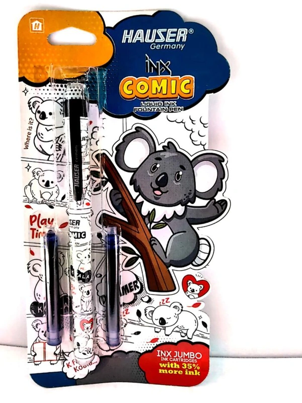 HAUSER GERMANY INX COMIC LIQUID INK FOUNTAIN PEN