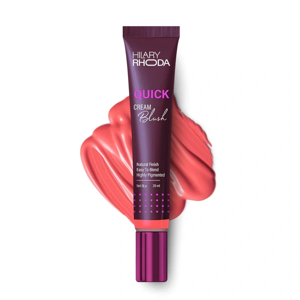 HILARY RHODA QUICK CREAM BLUSH - Red Alert 05
