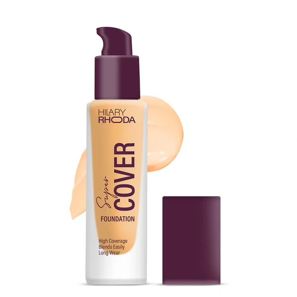 HILARY RHODA SUPER COVER FOUNDATION - Fair Ivory 02