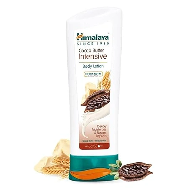 HIMALAYA COCOA BUTTER INTENSIVE BODY LOTION FREE 100ML BODY LOTION