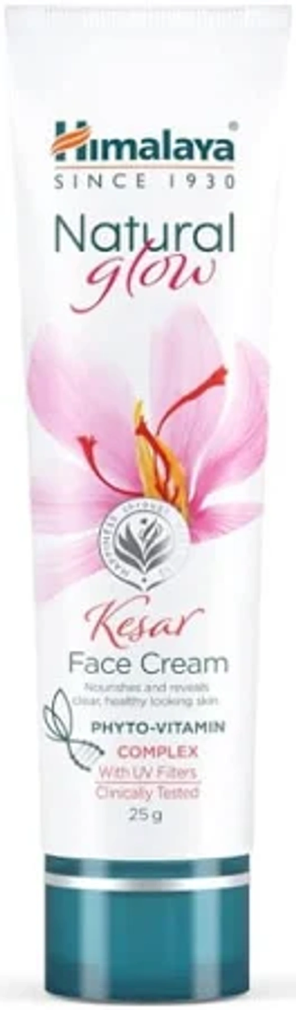 HIMALAYA NATURAL GLOW KESAR FACE CREAM 25G